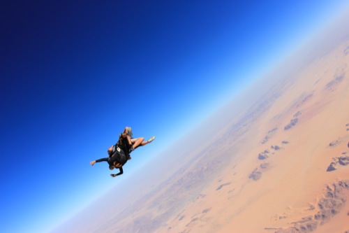 Skydive Wadi Rum