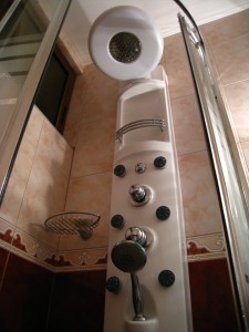 The shower from hell