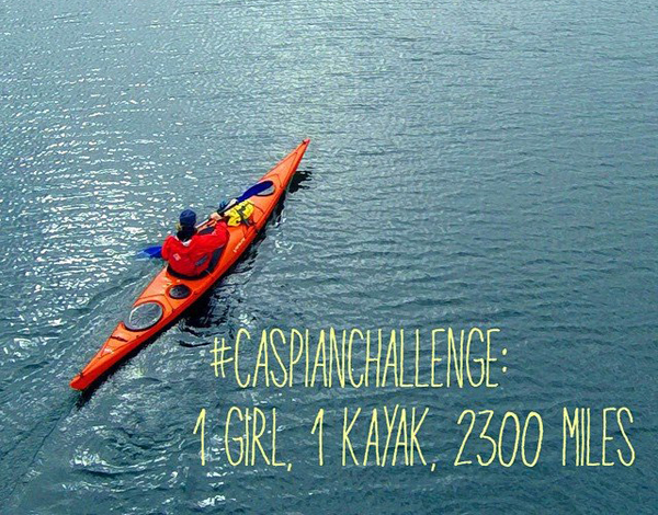 Laura Kennington Caspian Challenge