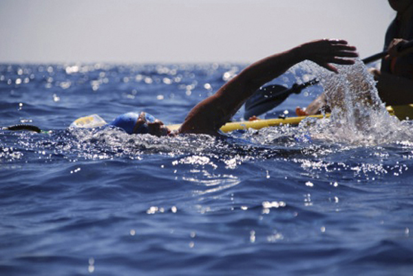 Swimmer Diana Nyad