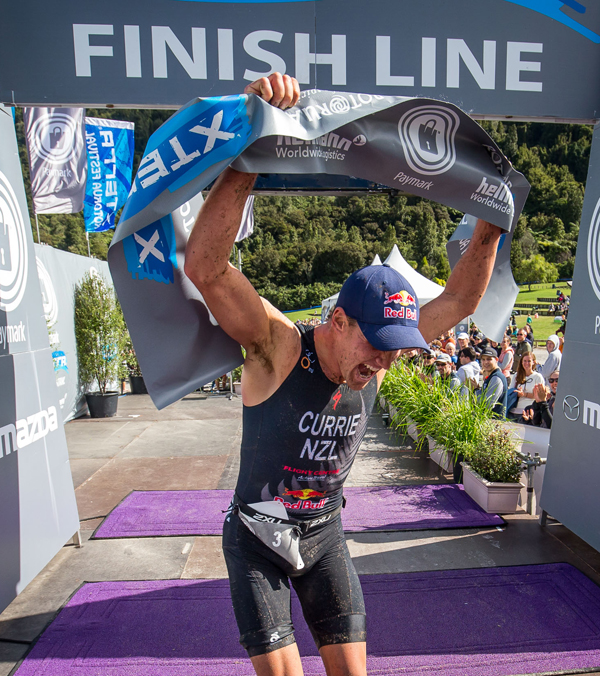 Braden Currie wins the  Xterra Race in Rotorua, NZ on April11th, 2015