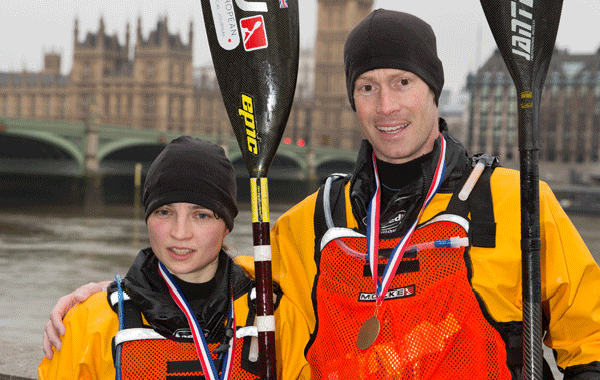 Broughton and Moule at Westminster Steps. photo Dominic James www.dominic-james.com