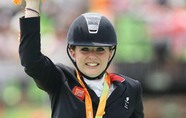 Natasha Baker: five-time equestrian Gold Medallist inspiring the next generation