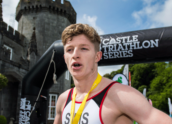 Steven Sims: triathlete and ambassador for the Castle Triathlon Series