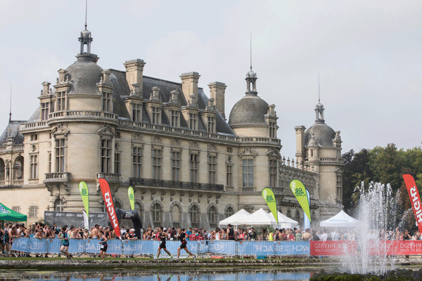 Chateau de Chantilly Triathlon attracts 3,300 competitors