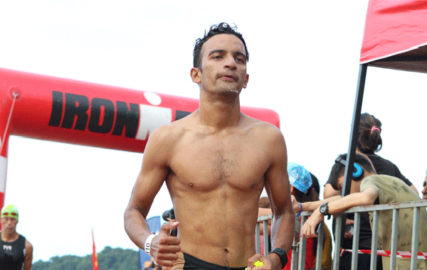 Pankaj Ravalu: the triathlete from India who caught the Ironman bug