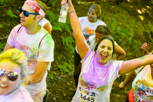 Run or Dye returns to inspire fitness for all generations at Penshurst Place