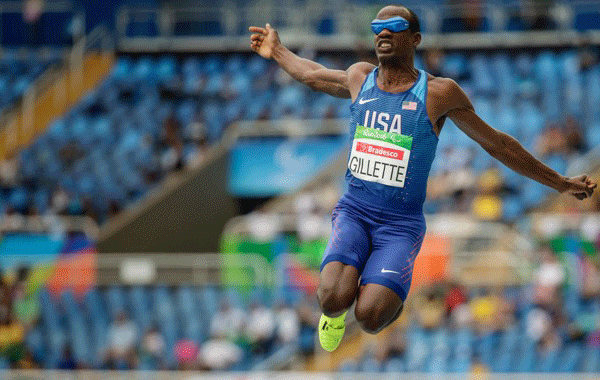 Lex Gillette: the blind long jump record holder with the most remarkable sense of vision